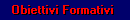 Obiettivi formativi