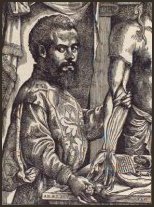 Andrea Vesalio in una antica stampa