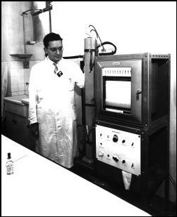 Pietro Paoletti in Laboratorio