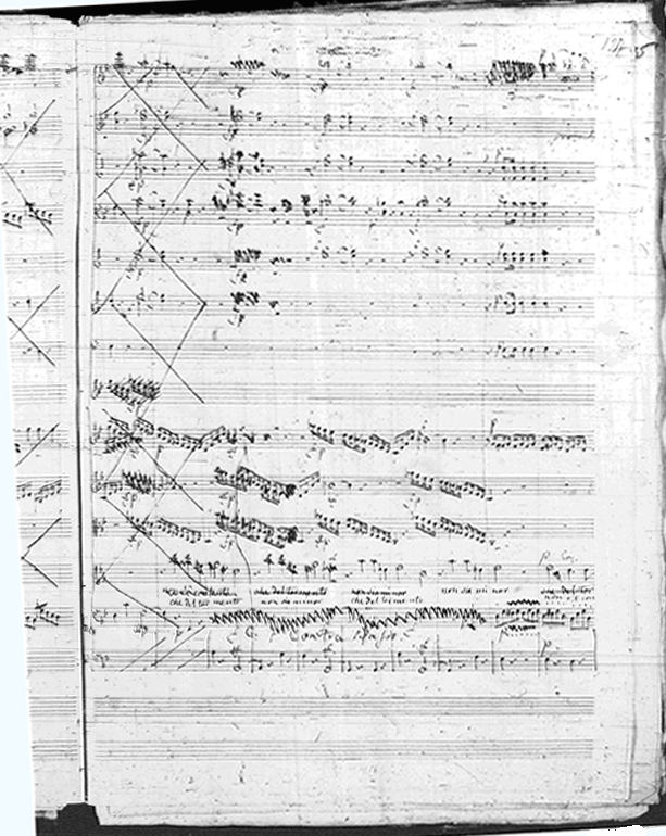 Infelice! / Ah, ritorna, et dell’oro (1834): Staatsbibliothek zu Berlin – Preussischer Kulturbesitz, Mus. ms. 
    autogr. F. Mendelssohn Bartholdy 28, p. 127.